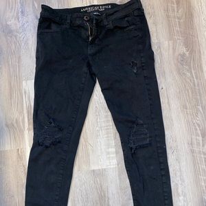 American Eagle Skinny Black Jeggings